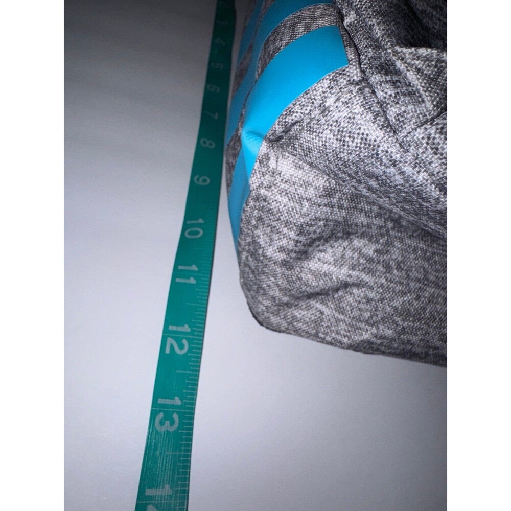 Adidas Santiago 2 Lunch Bag Jersey Grey Blue Pink 3 Stripes New B37 - Picture 9 of 9